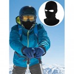 3 Holes Full Face Cover Knitted Balaclava Face Mask Winter Ski Mask for Winter Adult Supplies