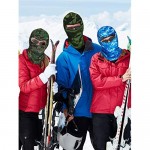 6 Pieces Balaclava Mask Ice Silk UV Protection Full-face Mask for Women and Men Outdoor Sports (Color Set 5)