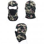 9 Pieces Summer Balaclava Face Cover Breathable Sun Dust Protection Neck Gaiter Scarf Full Face Cover for Outdoor Activities