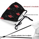 Anime Face Mask Reusable Washable Cover with Filter Pocket Bandana Breathable Balaclava Protection Shield for Men Womens (Perfect-563)