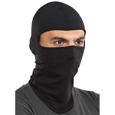 Balaclava Ski Mask - Fleece Neck Warmer w/Helmet Liner Hood - Winter Face Cover for Skiing  Snowboarding & Motorcycle Riding