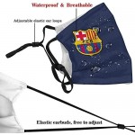 Barca Latest Men Women Adjustable Earloop Face Cover MAK Anti Pollution Washable Reusable with 6 Filters