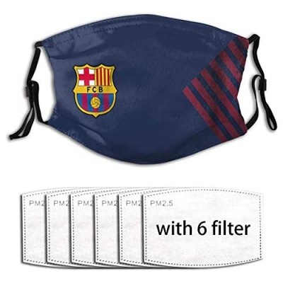 Barca Latest Men Women Adjustable Earloop Face Cover MAK Anti Pollution Washable Reusable with 6 Filters