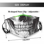 Cool Skull Skull Mask Face Mask Fashion Scarf Reusable Balaclavas For Men Women