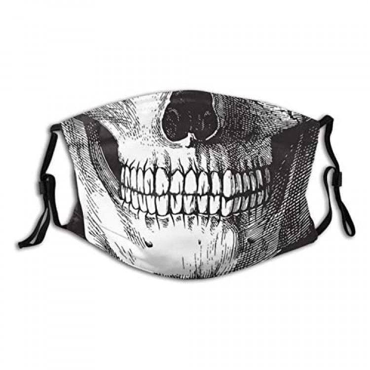Cool Skull Skull Mask Face Mask Fashion Scarf Reusable Balaclavas For Men Women
