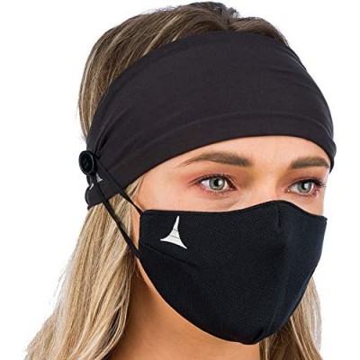Headband with Buttons for Face Mask. Ear Protection and Comfort. Face Mask Holder for Nurses and People Who Wear Masks