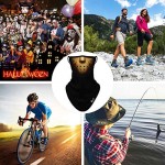 Obacle Bandana Face Mask with Ear Loops Neck Gaiter Face Mask Scarf Face Cover for Men Women