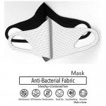 Tanta Sports 4 Pack Unisex Facial Care Accessory Washable and Reusable Breathable Care Tool (Black-2 Pack Gray-2 Pack)