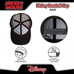 Disney Men's Baseball Cap Mickey Mouse Curved Brim Snap-Back Hat