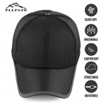 ELLEWIN Unisex Breathable Full Mesh Baseball Cap Quick Dry Running hat Lightweight Cooling Water Sports Hat