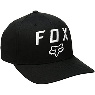 Fox Racing Men's Standard 110 Curved Bill Snapback Hat  Black4  One Size