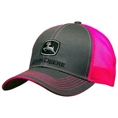 John Deere Women's 23080418CH  Charcoal/Pink  One Size