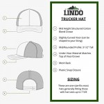 LINDO Trucker Hat - Bugling Elk (Black/Graphite)