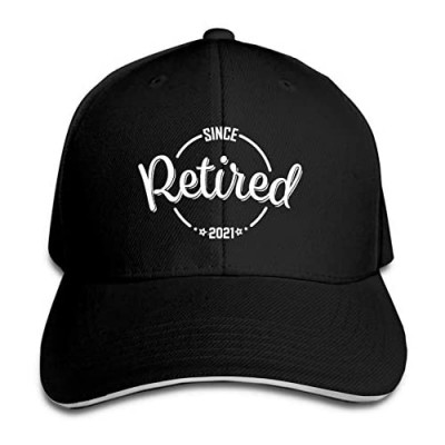 LOKIDVE Men's Retired Since 2021 Baseball Cap Retirement Gift Dad Hat