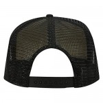 Otto Wholesale 12 x Polyester Foam Front 5 Panel High Crown Mesh Back Trucker Hat - (12 Pcs)