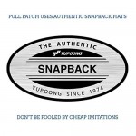 Pull Patch Tactical Hat | Authentic Snapback Curved Bill Trucker Cap | 2x3 in Hook and Loop Surface to Attach Morale Patches | 6 Panel | Black | Free US Flag Patch Included