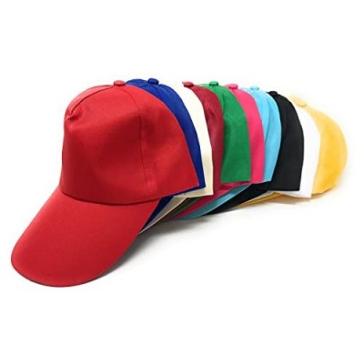 Sea View Treasures 50 Bulk Assorted Value Baseball Caps Hats (Teen and Adult Sized)