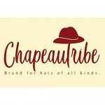 CHAPEAU TRIBE Cotton Leather Outback Hat with Brown Leather Band