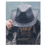 Outback Trading Men's 1484 Bootlegger UPF 50 Waterproof West Cotton Oilskin Hat