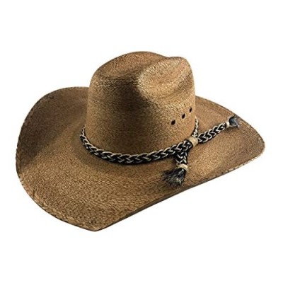 Palmoro The Original Truman Cowboy Moreno Palm Straw Hat