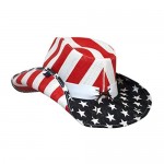 Peter Grimm Unisex Cowboy Hat (Red White & Blue One Size)
