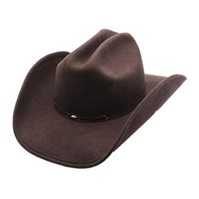 Shapeable Cattleman Cowboy Western Wool Hat  Silver Canyon