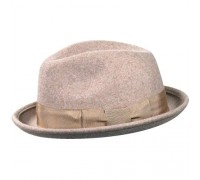 9th Street Men's Jasper' 100% Wool Stingy Brim Fedora Hat