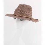 Besoogii Mens Women's Wide Brim Fedora Hat Sun Beach Panama Hat