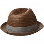 Brixton Men's Castor Straw Fedora Hat