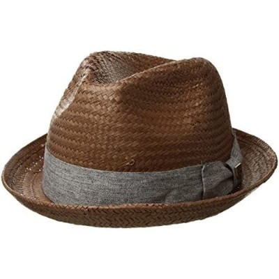 Brixton Men's Castor Straw Fedora Hat