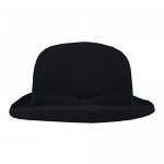 Men's Theater Derby Hat Wool Magic Topper Classic Bowler Hats Party Costumes