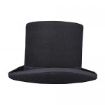 Men's Theater Top Hat 100% Wool Magic Topper Hats Party Dress Costumes