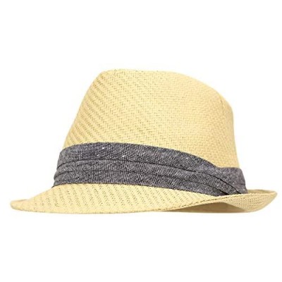 Northern Cap Men's Panama Fedora Summer Straw Hat