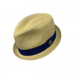 The Hatter Men Women Unisex Cool Summer Straw Sun Beach Upbrim Upturn Fedora Hat Cap