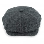 Belfry Newsboy Gatsby Men's Women's Soft Tweed Wool Cap in 8 Colors