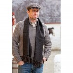 Biddy Murphy Men’s Irish Tweed Cap 100% Wool Brown Plaid Made in Ireland