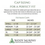 Biddy Murphy Men’s Tweed Cap 100% Irish Wool Tweed Driver's Cap Made in Ireland