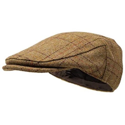 Borges & Scott Woodsman Flat Cap - Fully Waterproof – Yorkshire Tweed – 100% Wool Outer