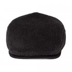 BOTVELA Men's Classic Tweed Cap Wool Blend Newsboy Ivy Hat