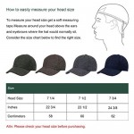 BOTVELA Men's Herringbone Tweed Baseball Cap Wool Blend Fitted Hat
