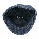 Epoch Hats Company Men's Tweed Wool Blend Plaid Newsboy Cap