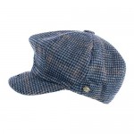 Epoch Hats Company Men's Tweed Wool Blend Plaid Newsboy Cap
