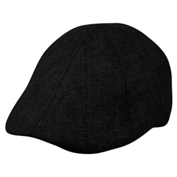 Fashionable Solid Color Unisex Duck Bill Newsboy Ivy Cap