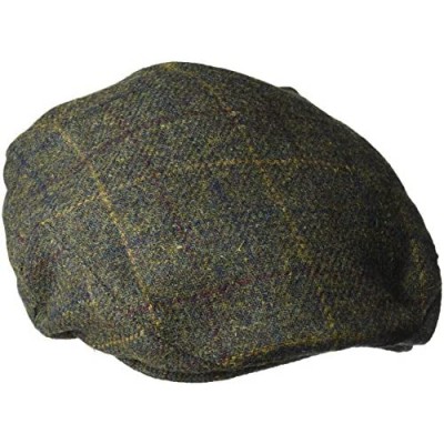Henschel Men's Wool Blend Plaid Ivy Hat with Quilt Lining