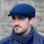 Irish Tweed Wool Kerry Cap for Men Hat Made in Ireland