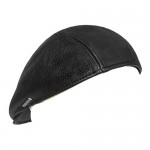 LETHMIK Newsboy Classic Flat Hat Genuine Leather Cabbie Hat Driving Ivy Cap