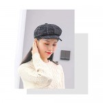 Newsboy Caps for Women Octagonal Cap Classic Tweed Painter Hat Fashion Winter Hat Warm Beret Cap