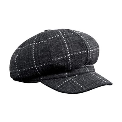 Newsboy Caps for Women  Octagonal Cap Classic Tweed Painter Hat Fashion Winter Hat Warm Beret Cap