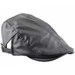 squaregarden Flat Caps for Men Beret Leather Hat Cabbie Gatsby Newsboy Cap Ivy Irish Hats
