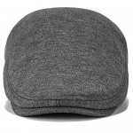 Vankerful Men's Cotton Flat Ivy Gatsby Irish Newsboy Cap Driving Hat Cabbie Cap